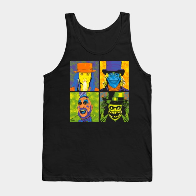 Strangers with Hats Tank Top by seamustheskunk